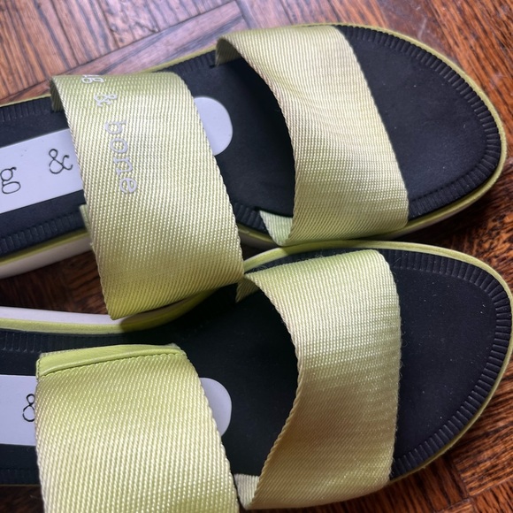 RAG + BONE - MILA slip on, open toed sandal in Acid-Green (Size 37) - Picture 11 of 16